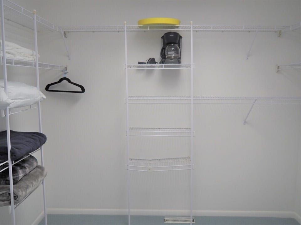 BEDROOM #1 (MAIN FLOOR):  The huge walk-in closet.