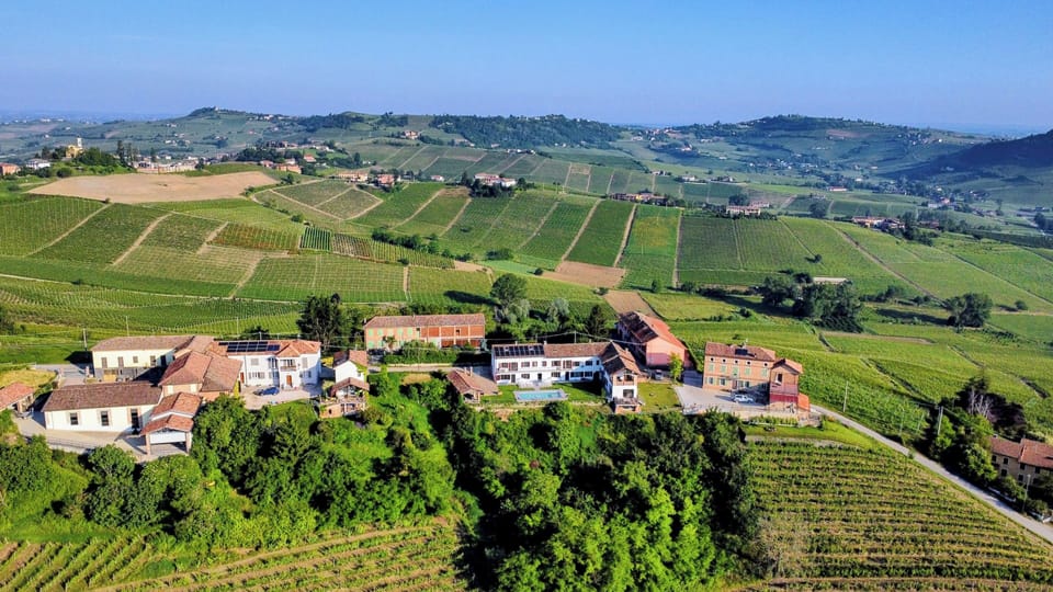 Villa Perla is nested between the vineyards of Piemonte