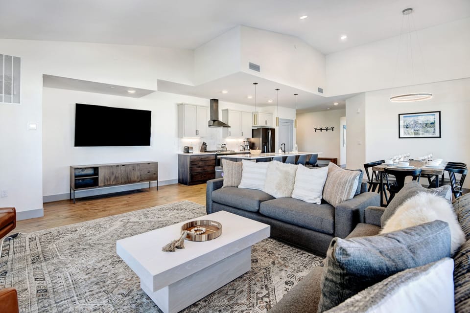Living Area with HD TV