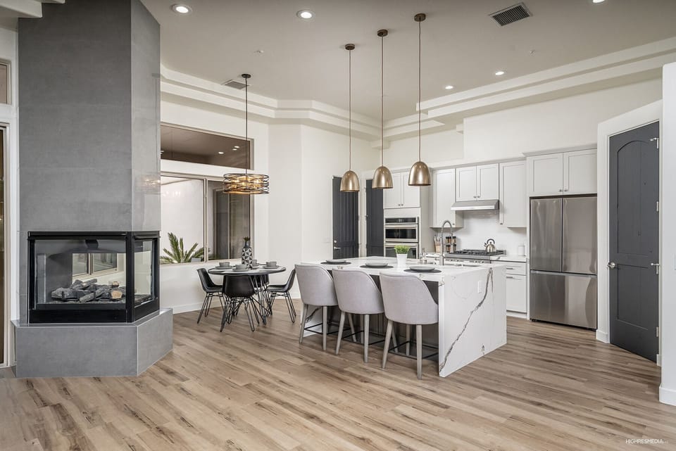 Completely remodeled kitchen with all new appliances.