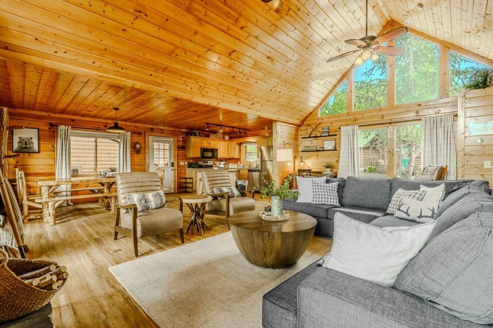 Spacious, Open Concept Living Room