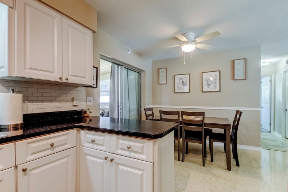 Kitchen and Dining area.