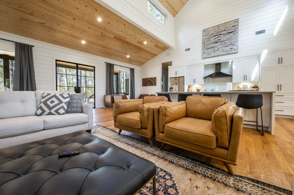 Luxury lounge seating.