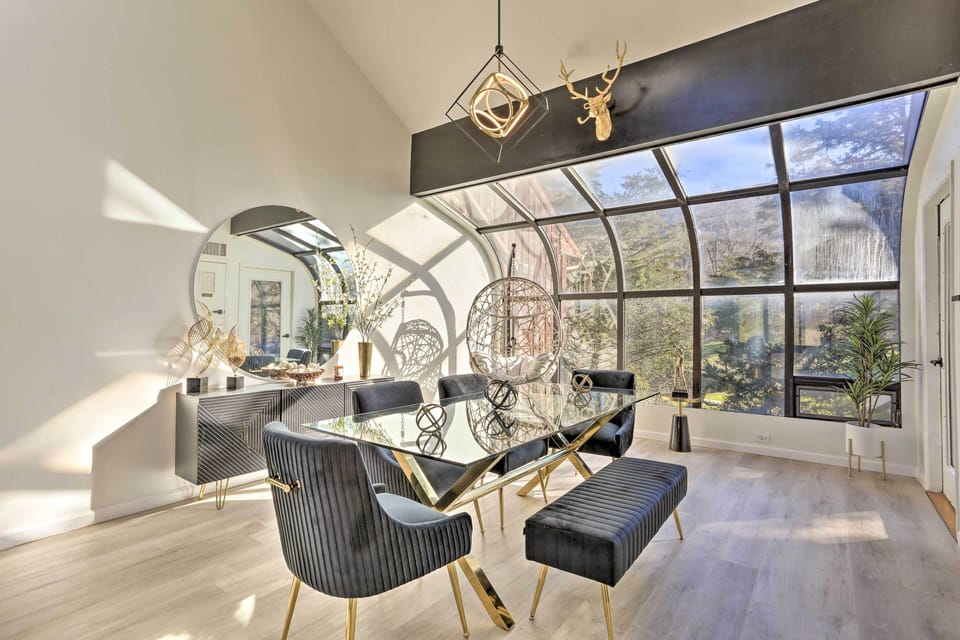 Dining Area | 1st Floor | Dishware & Flatware | Trash Bags & Paper Towels