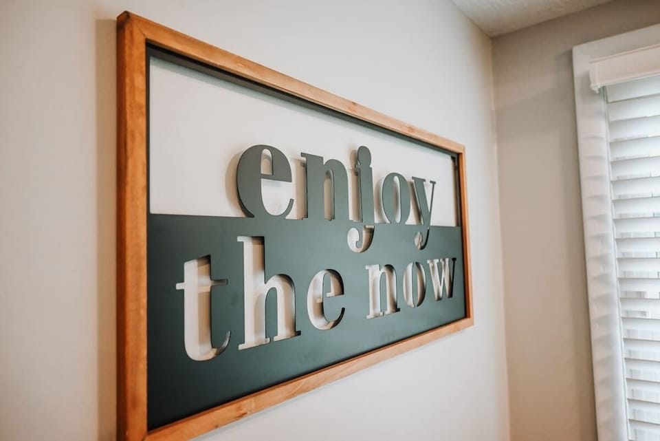 "Great place to rest and relax for a large group traveling from out of town. Location was convenient for running to store to pick up food to cook for supper & breakfast!"