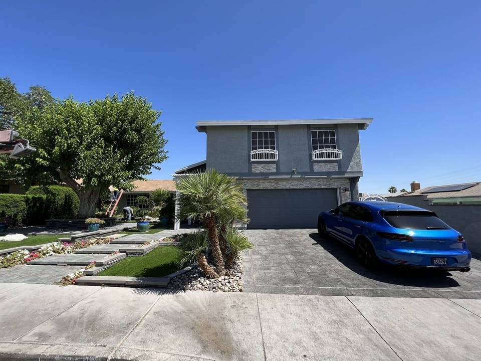 Drive way 2 cars parking 