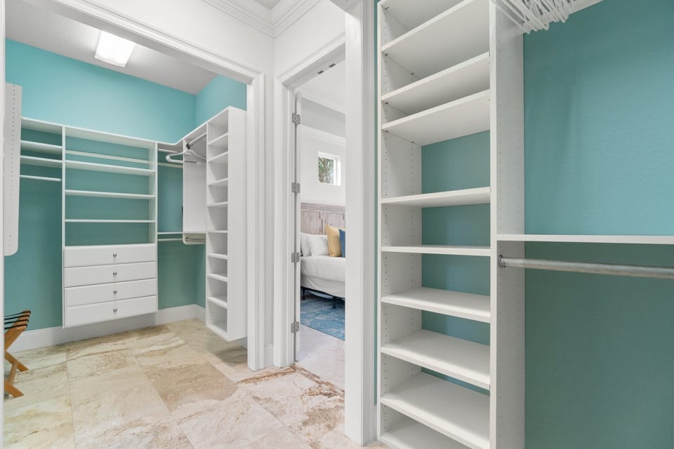 First Floor King Bedroom Closet