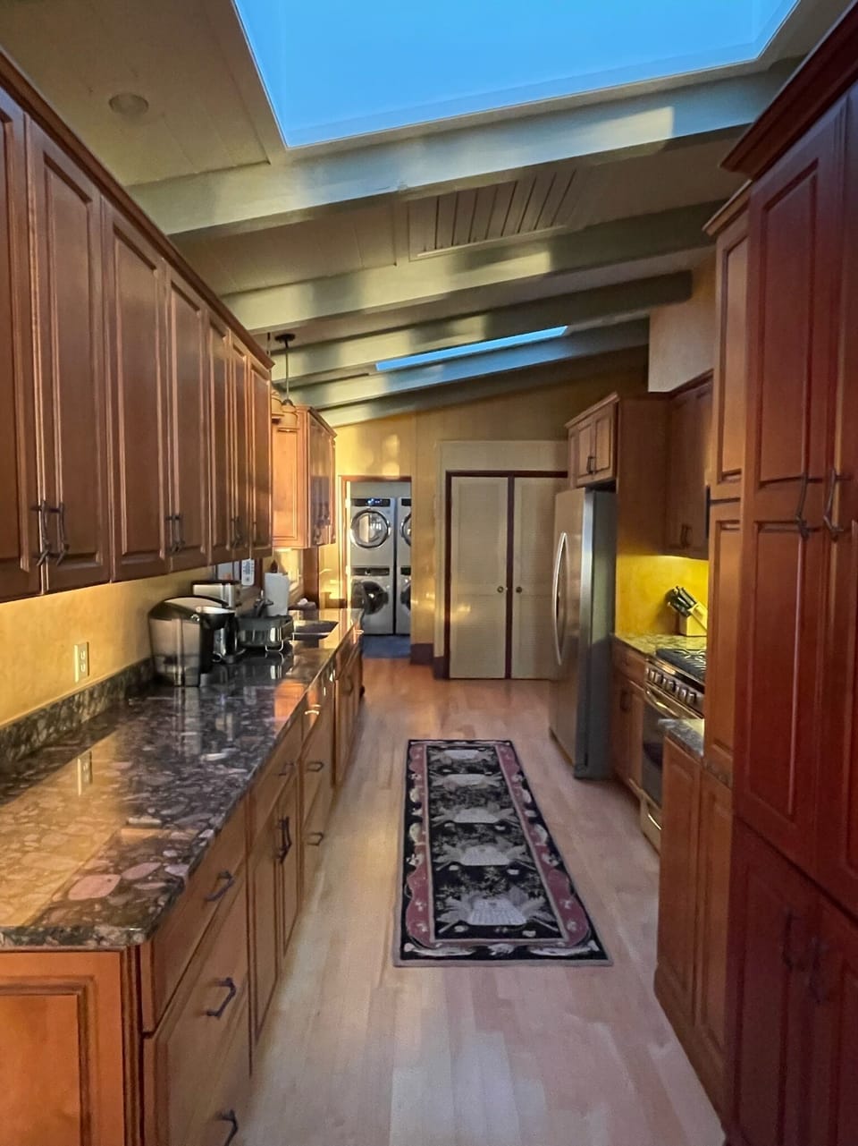 views of the kitchen