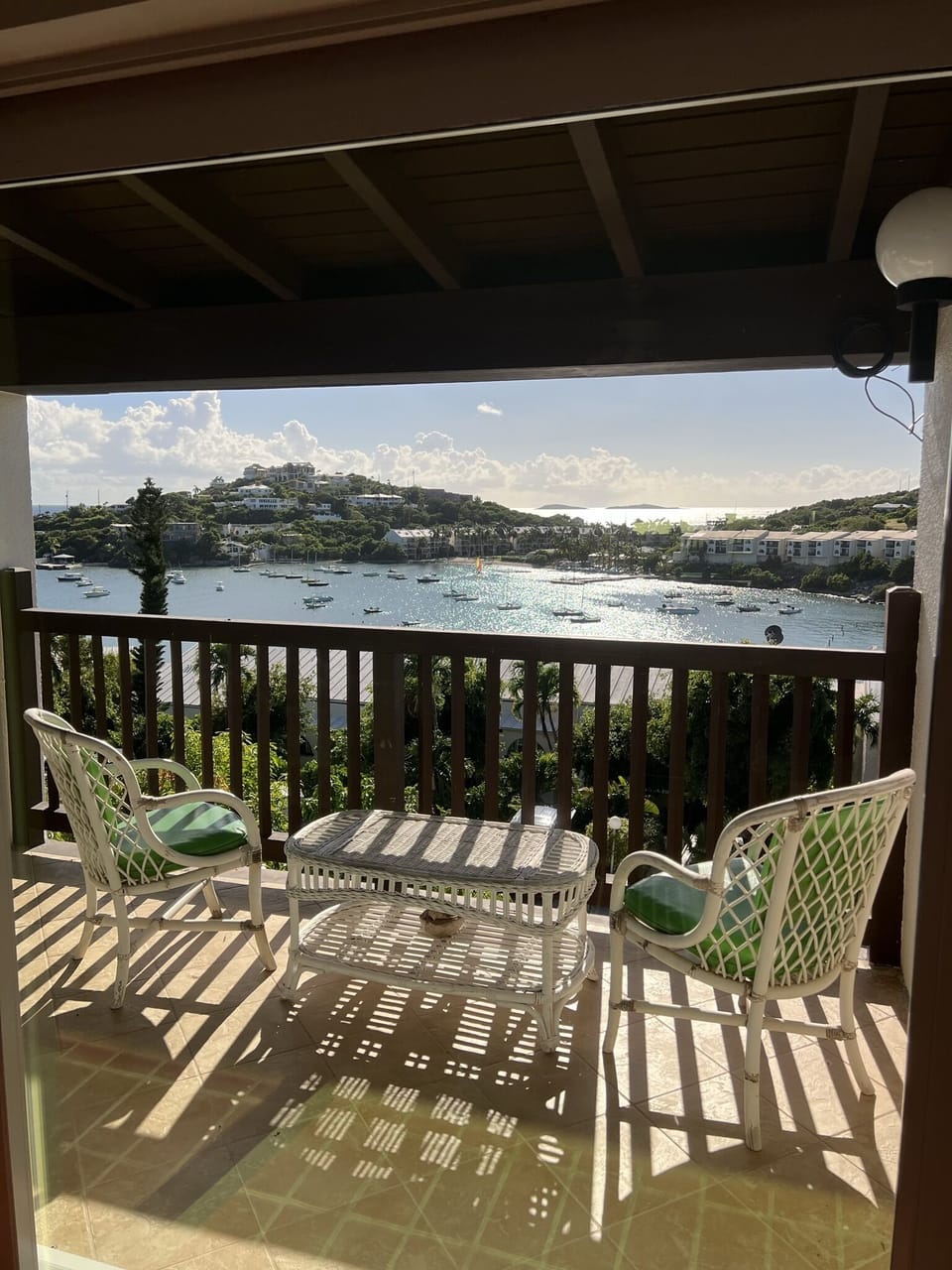 The view. Balcony access from Living room