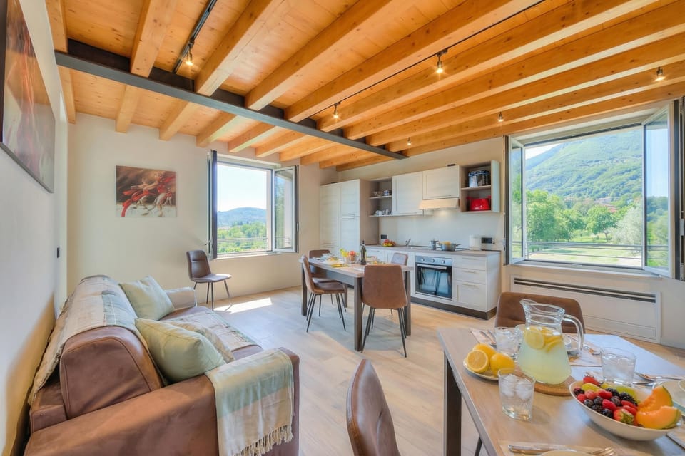 Living and dining room
