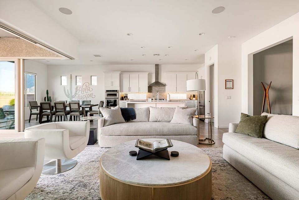 Spacious open layout, perfect for sharing warm Alpenglow moments w/family.