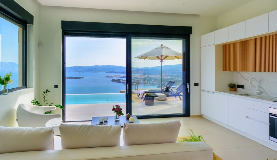 The villa is equipped with modern and comfortable furnishings, with an emphasis on elegance and functionality.