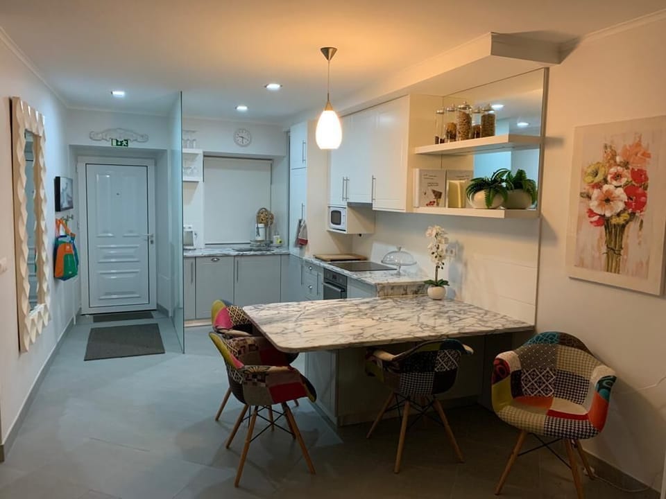 Our Kitchen and Dining area,Casa Amarela 3030/AL