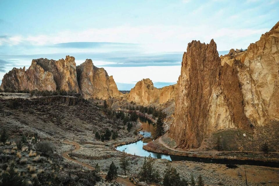 Smith Rock State Park (23 miles) - Stunning beauty, hiking, and climbing