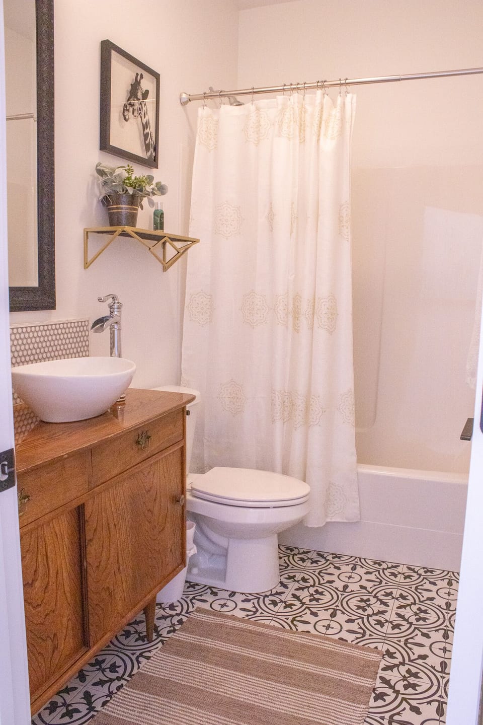 Bathroom off of mudroom.