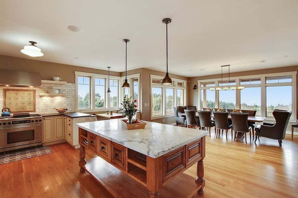 Kitchen at Seascape Retreat