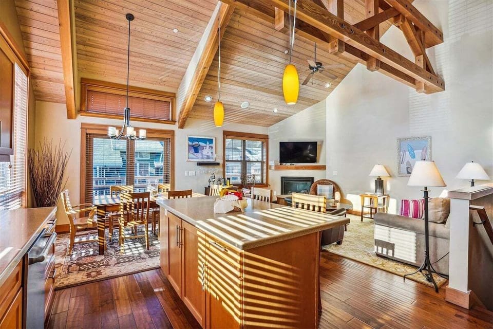 Main Living Area at The Lodges C2