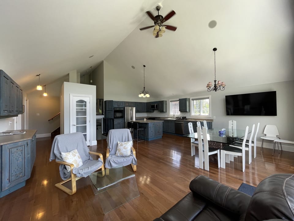 Main living room , kitchen, dinning room