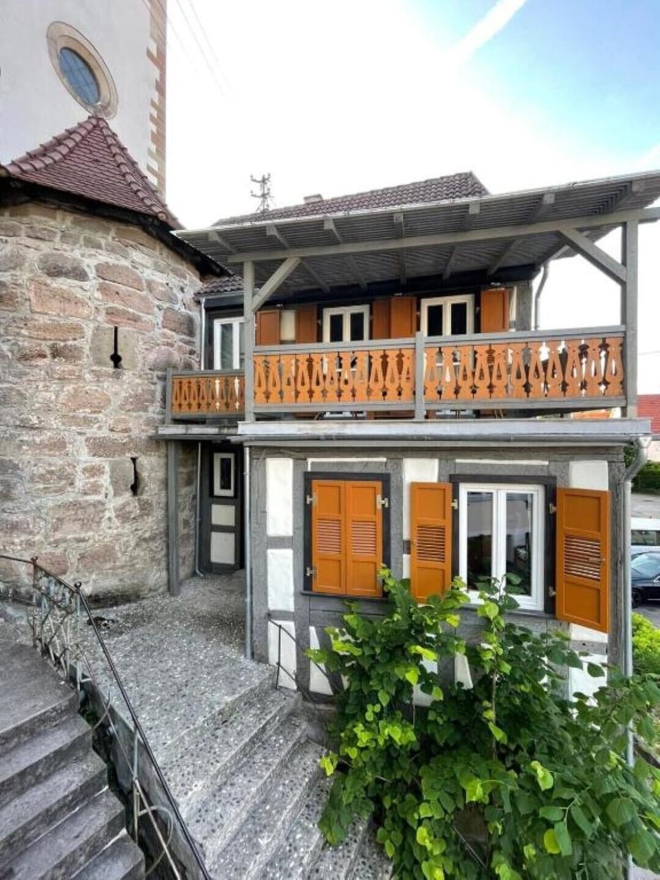 Exterior detail