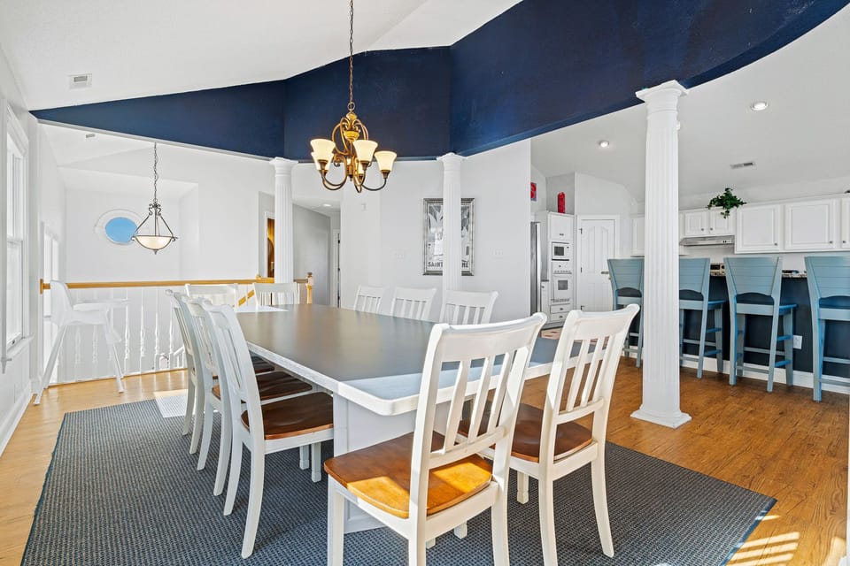 Dining Room with Ocean Views on the Third Level