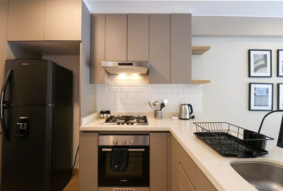Equipped kitchen
