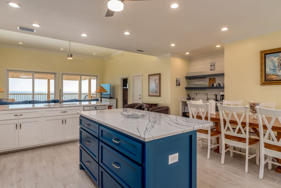 Kitchen Island Beach Happy