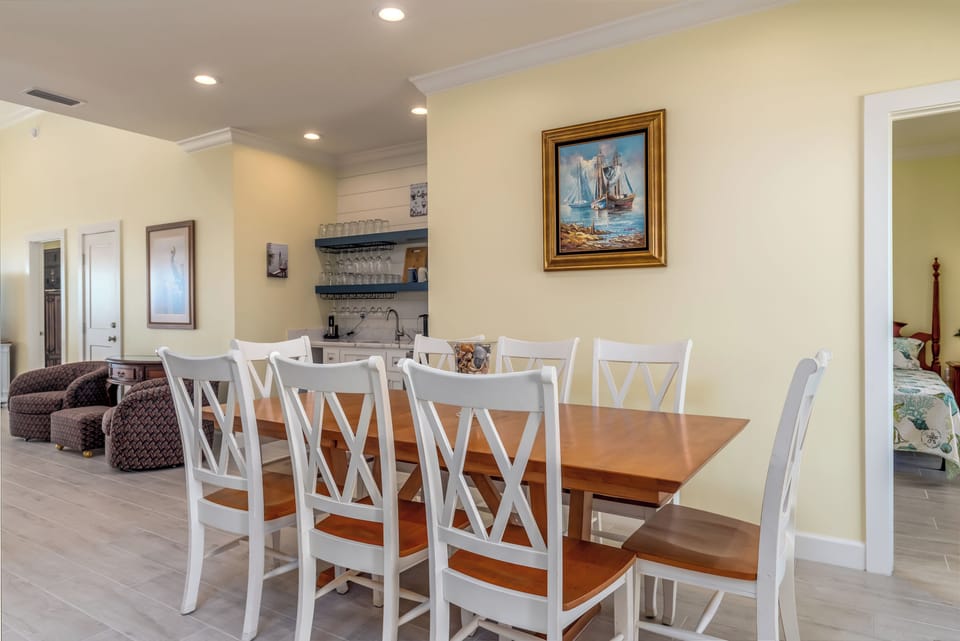 Dining Room Table Beach Happy
