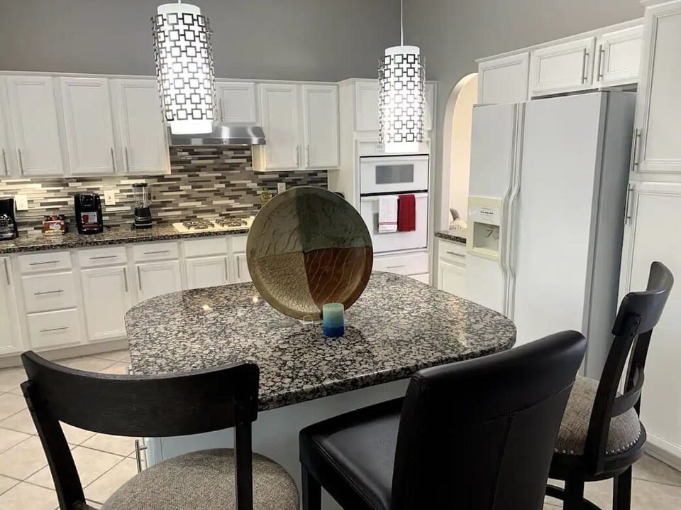 Kitchen with Granite Countertops