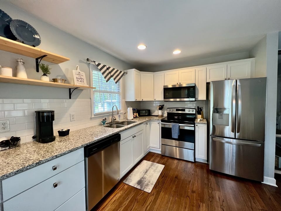 Kitchen with Stainless Steel Appliances