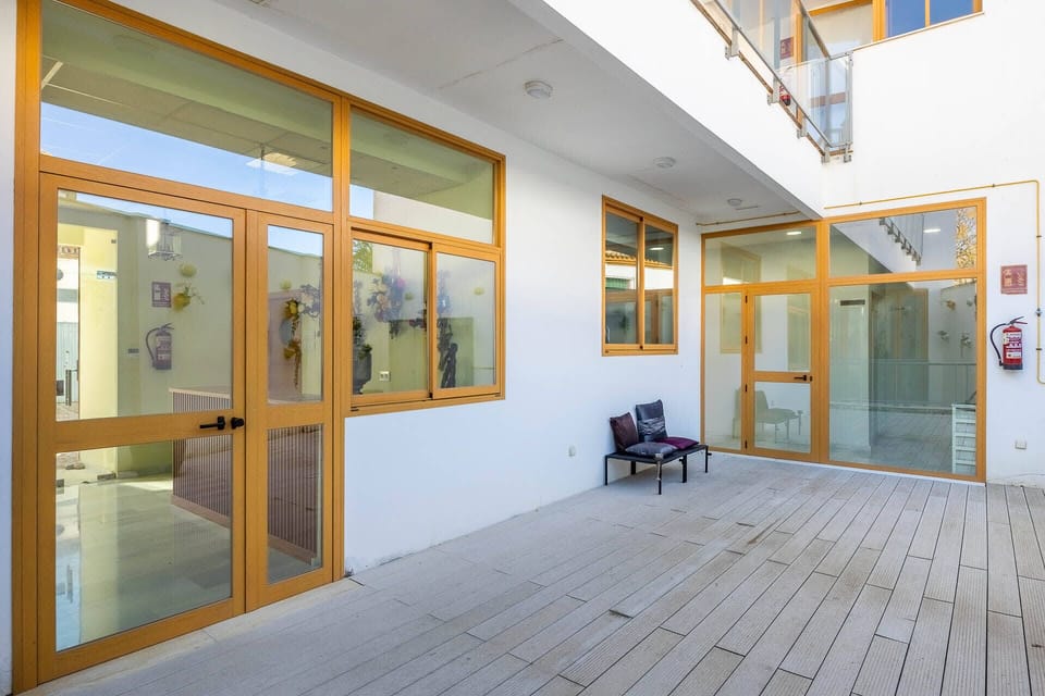 Ground floor patio (relaxation area)