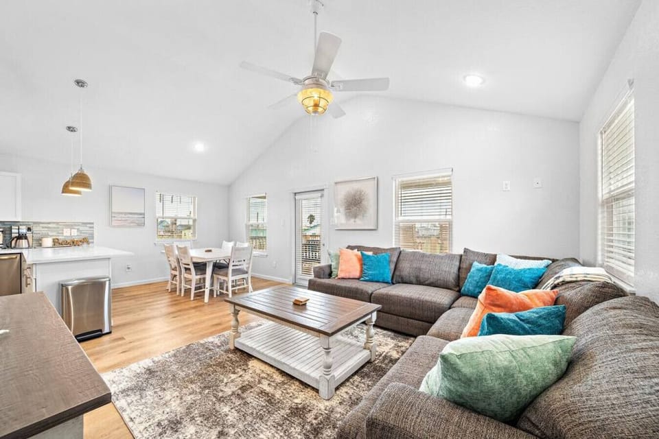 This is the main living room area of the home