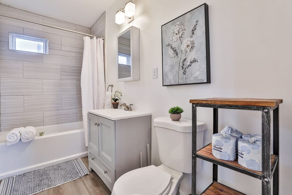 Tiled Bathroom