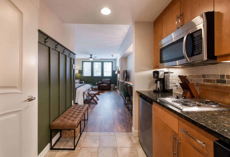 Indoors, Floor, Flooring, Microwave, Oven