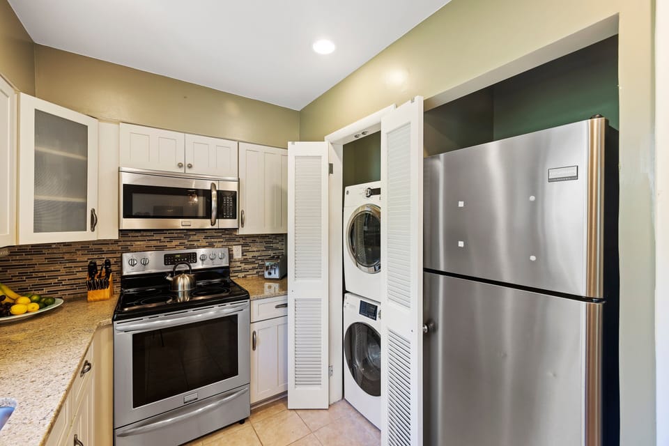 Laundry in Kitchen
