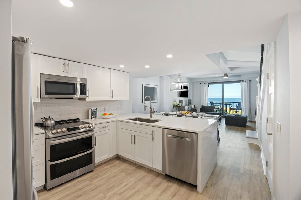 Plenty of space to cook a delicious homecooked meal