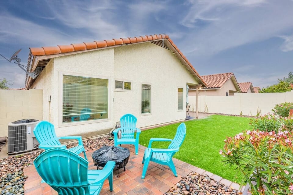 Gather around the fire pit for stories and marshmallow roasting fun. ~ Perfect Staycation