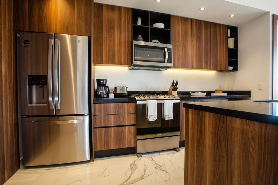 Fully equipped kitchen