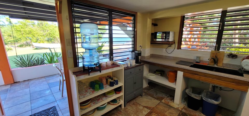 You'll enjoy the cool sea breeze in the Kitchen