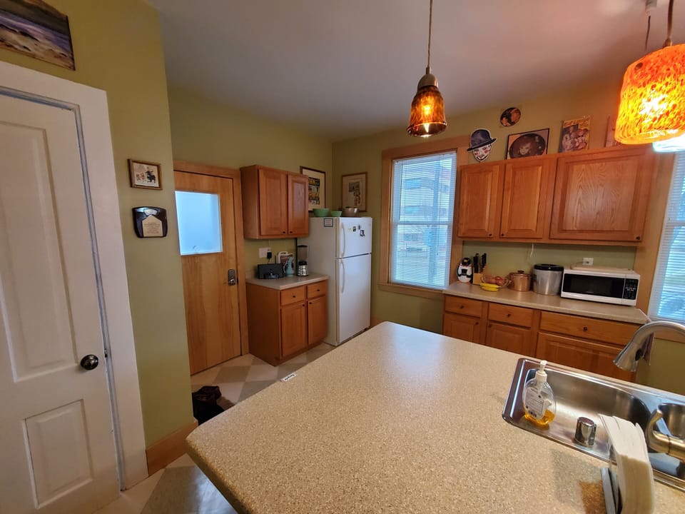 Cooking prep area