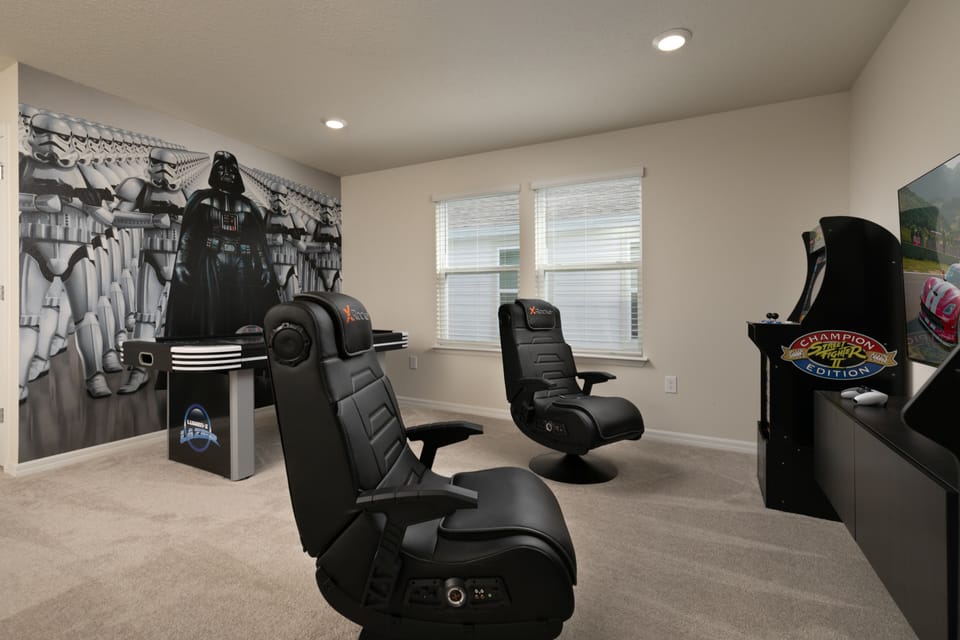 Star Wars themed game space