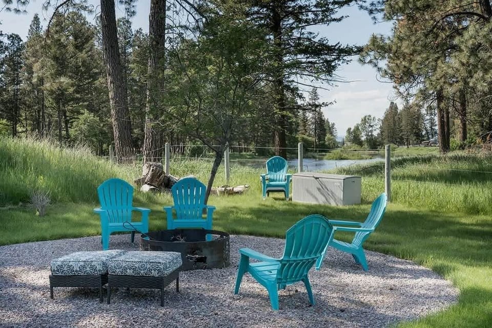 Relax  by the firepit