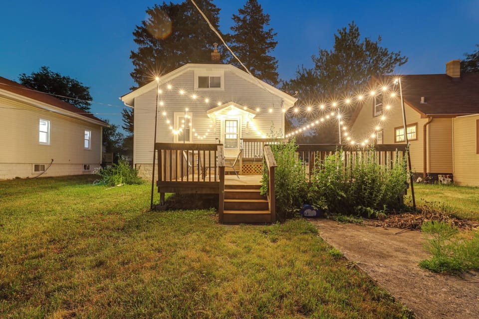 Westmont Vacation Rental | 2BR | 1BA | 865 Sq Ft | Stairs to Access