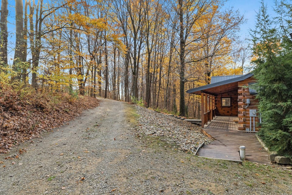 Long Private Driveway