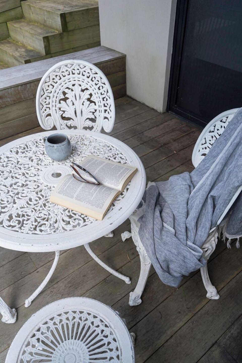 Front deck area