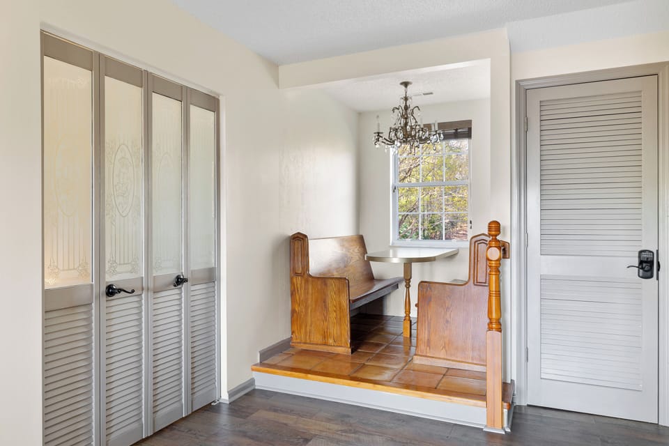 Apartment booth.