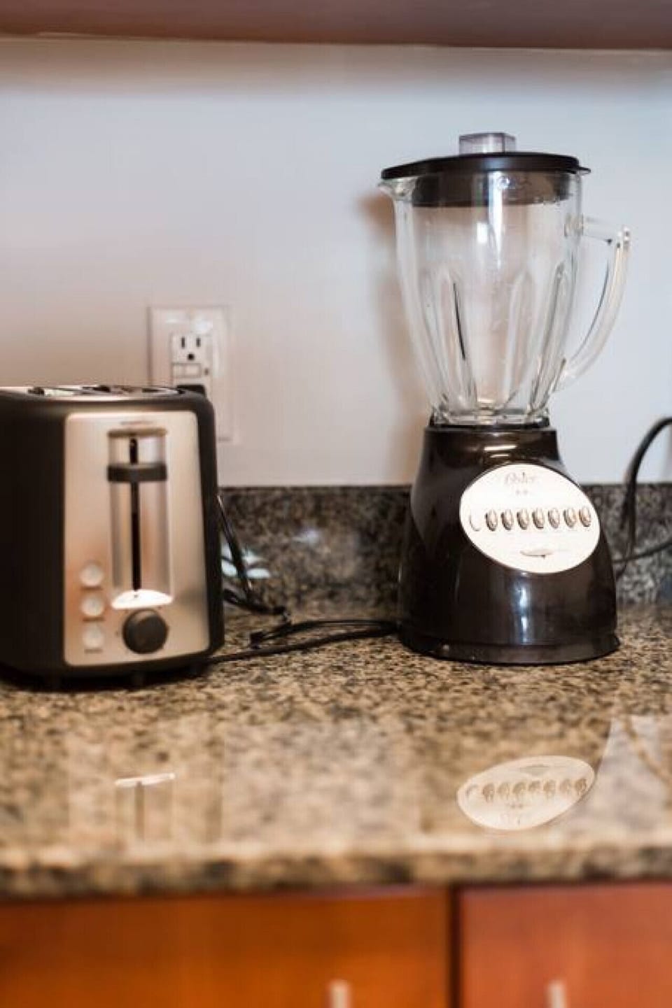 Kitchen appliances and cookware provided for guests to use!
