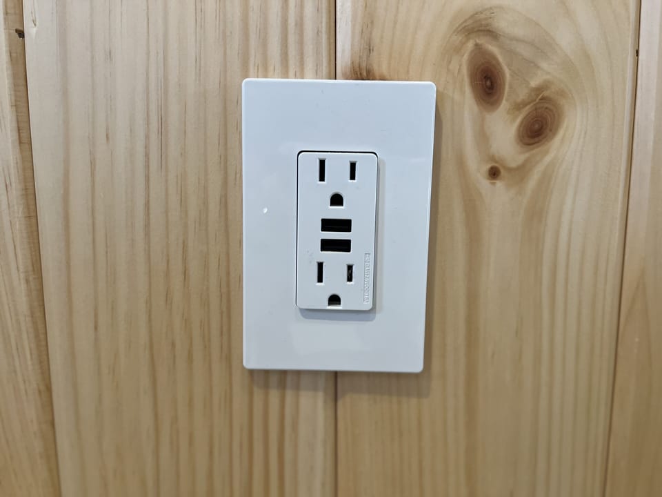 USB outlets in every room