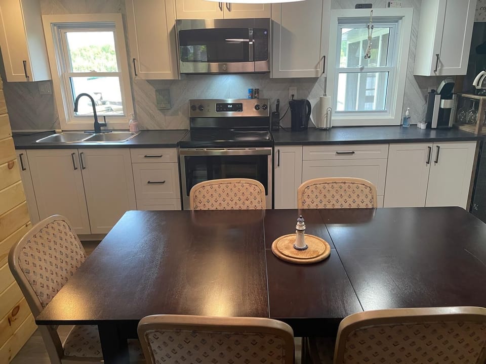 Kitchen with new appliances