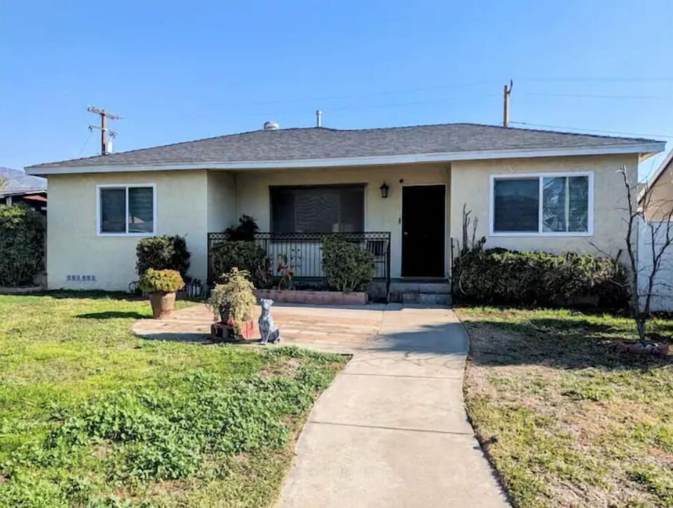 Front yard  of the house 