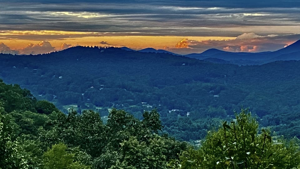 View from the top floor!